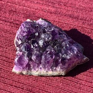 Amethyst Crystal Geode Piece